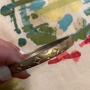 Gold plated bracelet